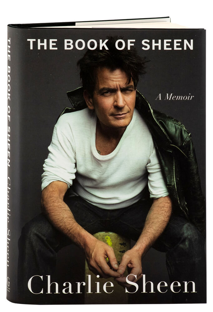 Charlie Sheen - The Book of Sheen: A Memoir Hardcover Book - UBKSHE600 - Charlie Sheen - The Book of Sheen: A Memoir Hardcover Book product image