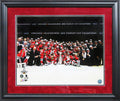 Blackhawks 2015 Team (around cup) Framed 16x20 Photo - UFRBLA16P400 - Blackhawks 2015 Team (around cup) Framed 16x20 Photo product image