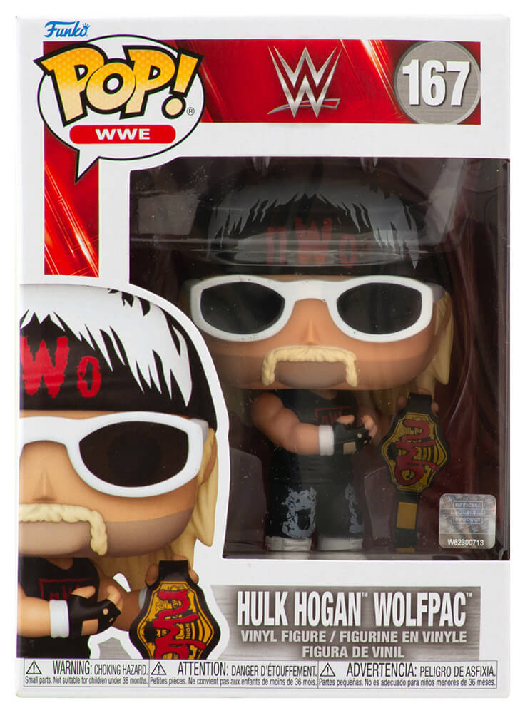 Hulk Hogan WWE Hulk Hogan Wolfpac NWO Funko Pop Doll #167 - (Lot of 6) - UFUHOG602 - Hulk Hogan WWE Hulk Hogan Wolfpac NWO Funko Pop Doll #167 - (Lot of 6) product image