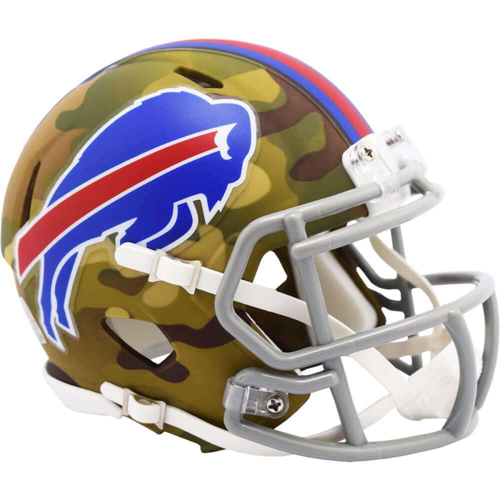 Buffalo Bills Camo Riddell Speed Mini Football Helmet - UHMBIL606 - Buffalo Bills Camo Riddell Speed Mini Football Helmet product image