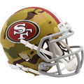 San Francisco 49ers Camo Riddell Speed Mini Football Helmet - UHMFOR605 - San Francisco 49ers Camo Riddell Speed Mini Football Helmet product image