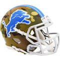 Detroit Lions Camo Riddell Speed Mini Football Helmet - UHMLIO611 - Detroit Lions Camo Riddell Speed Mini Football Helmet product image