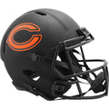 Chicago Bears Eclipse Black Matte Riddell Full Size Speed Replica Football Helmet - UHRBEA610 - Chicago Bears Eclipse Black Matte Riddell Full Size Speed Replica Football Helmet product image