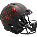 Buffalo Bills Eclipse Black Matte Riddell Full Size Speed Replica Football Helmet - UHRBIL605 - Buffalo Bills Eclipse Black Matte Riddell Full Size Speed Replica Football Helmet product image