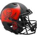 Tampa Bay Buccaneers Eclipse Black Matte Riddell Speed Full Size Replica Football Helmet - UHRBUC602 - Tampa Bay Buccaneers Eclipse Black Matte Riddell Speed Full Size Replica Football Helmet product image