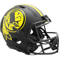 Washington Redskins Eclipse Black Matte Riddell Full Size Speed Replica Football Helmet - UHRRED604 - Washington Redskins Eclipse Black Matte Riddell Full Size Speed Replica Football Helmet product image