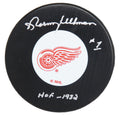 Norm Ullman Signed Detroit Red Wings Logo Hockey Puck w/HOF 1982 - ULLPUC400 - Norm Ullman Signed Detroit Red Wings Logo Hockey Puck w/HOF 1982 product image