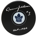 Norm Ullman Signed Maple Leafs Hockey Puck w/HOF 1982 - ULLPUC404 - Norm Ullman Signed Maple Leafs Hockey Puck w/HOF 1982 product image