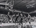 Wes Unseld Signed Washington Bullets B&W Action 8x10 Photo w/HOF'88 - UNS08P200 - Wes Unseld Signed Washington Bullets B&W Action 8x10 Photo w/HOF'88 product image