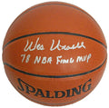 Wes Unseld Signed Spalding  Indoor/Outdoor Basketball w/'78 Finals MVP - UNSBSK201 - Wes Unseld Signed Spalding Indoor/Outdoor Basketball w/'78 Finals MVP product image