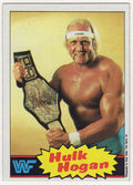 Hulk Hogan 1985 Topps WWF Rookie Wrestling Trading Card #1 - (Yellow Background) - URCHOG600 - Hulk Hogan 1985 Topps WWF Rookie Wrestling Trading Card #1 - (Yellow Background) product image