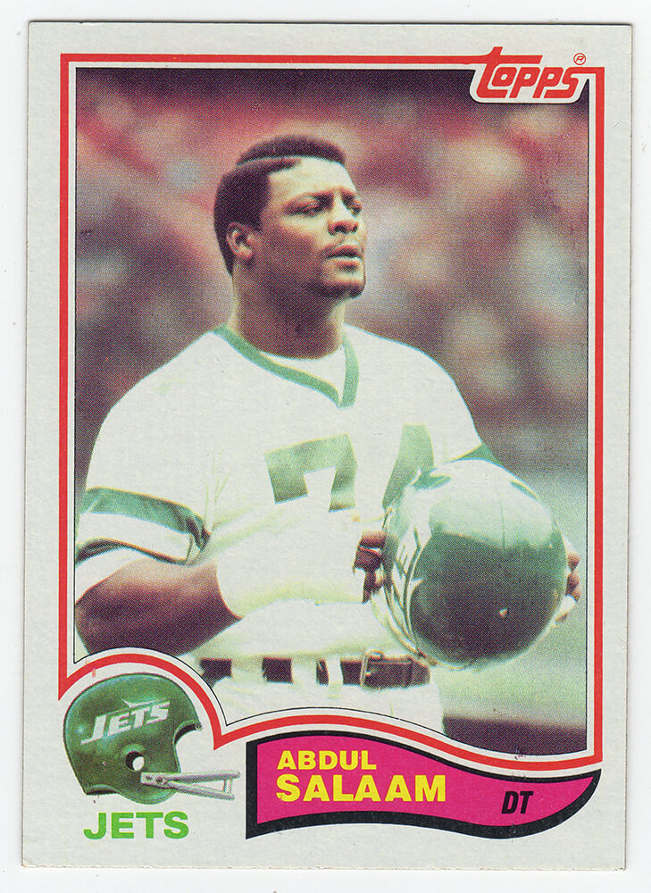Abdul Salaam New York Jets 1982 Topps Football Trading Card (Lot of 15) - URCSAL600-EB - Abdul Salaam New York Jets 1982 Topps Football Trading Card (Lot of 15) product image