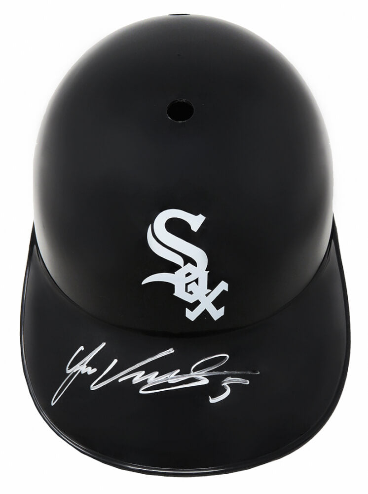 Juan Uribe Signed White Sox Replica Batting Helmet - URIBTH100 - Juan Uribe Signed White Sox Replica Batting Helmet product image