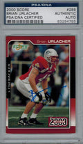 Brian Urlacher Signed Bears 2000 Score Rookie Card #288 PSA/DNA - URLCAR301 - Brian Urlacher Signed Bears 2000 Score Rookie Card #288 PSA/DNA product image