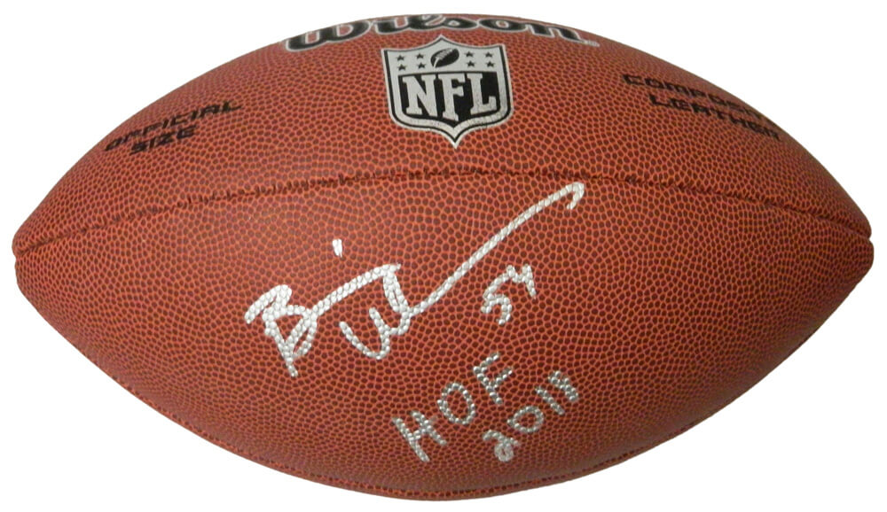 Brian Urlacher Signed Wilson Limited Full Size NFL Football w/HOF 2018 - URLFTB310 - Brian Urlacher Signed Wilson Limited Full Size NFL Football w/HOF 2018 product image