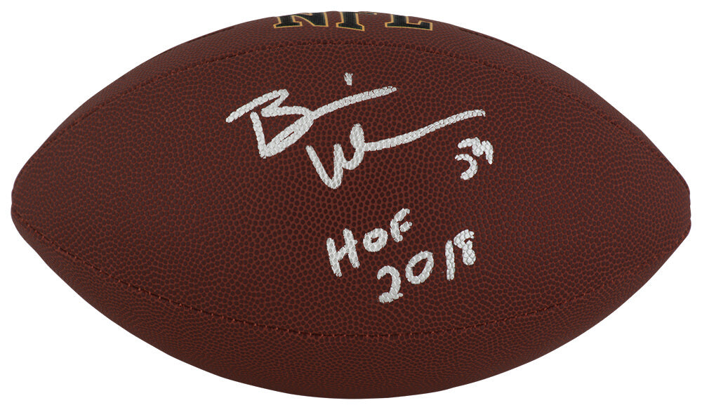 Brian Urlacher Signed Wilson Super Grip Full Size NFL Football w/HOF'18 - URLFTB312 - Brian Urlacher Signed Wilson Super Grip Full Size NFL Football w/HOF'18 product image