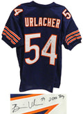 Brian Urlacher Signed Navy Custom Jersey w/2000 ROY - URLJRY302 - Brian Urlacher Signed Navy Custom Jersey w/2000 ROY product image