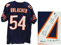 Brian Urlacher Signed Navy Custom Jersey w/Monsters Of The Midway - URLJRY303 - Brian Urlacher Signed Navy Custom Jersey w/Monsters Of The Midway product image
