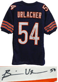 Brian Urlacher Signed Navy Custom Football Jersey - URLJRY304 - Brian Urlacher Signed Navy Custom Football Jersey product image