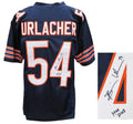 Brian Urlacher Signed Navy Custom Football Jersey w/HOF 2018 - URLJRY306 - Brian Urlacher Signed Navy Custom Football Jersey w/HOF 2018 product image