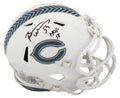 Brian Urlacher Signed Chicago Bears 2024 SALUTE White Riddell Speed Mini Helmet w/HOF'18 - URLMIN308 - Brian Urlacher Signed Chicago Bears 2024 SALUTE White Riddell Speed Mini Helmet w/HOF'18 product image
