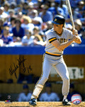 Andy Van Slyke Signed Pittsburgh Pirates Batting Action 8x10 Photo - VAN08P101 - Andy Van Slyke Signed Pittsburgh Pirates Batting Action 8x10 Photo product image