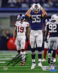 Leighton Vander Esch Signed Dallas Cowboys Navy Jersey Wolf Call 8x10 Photo - (Fanatics) - VAN08P311 - Leighton Vander Esch Signed Dallas Cowboys Navy Jersey Wolf Call 8x10 Photo - (Fanatics) product image