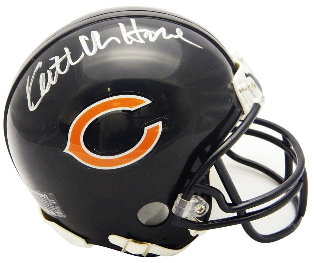 Keith Van Horne Signed Chicago Bears Riddell Mini Helmet - VANMIN300 - Keith Van Horne Signed Chicago Bears Riddell Mini Helmet product image