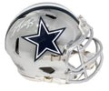 Leighton Vander Esch Signed Dallas Cowboys Chrome Riddell Speed Mini Helmet - VANMIN310 - Leighton Vander Esch Signed Dallas Cowboys Chrome Riddell Speed Mini Helmet product image