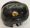Trevor Van Riemsdyk Signed Chicago Blackhawks Black Hockey Mini Helmet - VANMIN400 - Trevor Van Riemsdyk Signed Chicago Blackhawks Black Hockey Mini Helmet product image