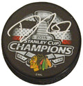 Trevor Van Riemsdyk Signed Chicago Blackhawks 2015 Stanley Cup Champs Logo Hockey Puck - VANPUC401 - Trevor Van Riemsdyk Signed Chicago Blackhawks 2015 Stanley Cup Champs Logo Hockey Puck product image