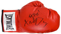 Fernando Vargas Signed Everlast Red Boxing Glove w/Feroz - VARGLV500 - Fernando Vargas Signed Everlast Red Boxing Glove w/Feroz product image