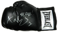 Fernando Vargas Signed Everlast Black Boxing Glove w/Feroz - VARGLV501 - Fernando Vargas Signed Everlast Black Boxing Glove w/Feroz product image