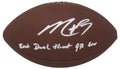 Michael Vick Signed Wilson Super Grip F/S NFL Football w/Best Dual Threat QB Ever - VICFTB304 - Michael Vick Signed Wilson Super Grip F/S NFL Football w/Best Dual Threat QB Ever product image