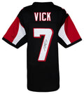 Michael Vick Signed Black T/B Custom Jersey - VICJRY306 - Michael Vick Signed Black T/B Custom Jersey product image