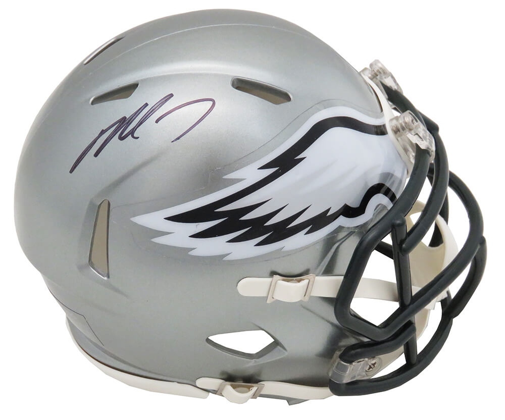 Michael Vick Signed Philadelphia Eagles FLASH Riddell Speed Mini Helmet - VICMIN310 - Michael Vick Signed Philadelphia Eagles FLASH Riddell Speed Mini Helmet product image