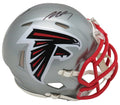 Michael Vick Signed Atlanta Falcons FLASH Riddell Speed Mini Helmet - VICMIN313 - Michael Vick Signed Atlanta Falcons FLASH Riddell Speed Mini Helmet product image