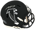 Michael Vick Signed Atlanta Falcons T/B (90-02 Style) Riddell Speed Mini Helmet - VICMIN314 - Michael Vick Signed Atlanta Falcons T/B (90-02 Style) Riddell Speed Mini Helmet product image