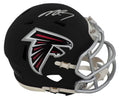 Michael Vick Signed Atlanta Falcons (Current Style) Riddell Speed Mini Helmet - VICMIN315 - Michael Vick Signed Atlanta Falcons (Current Style) Riddell Speed Mini Helmet product image