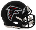 Michael Vick Signed Atlanta Falcons T/B (2003-2019 Style) Riddell Speed Mini Helmet - VICMIN317 - Michael Vick Signed Atlanta Falcons T/B (2003-2019 Style) Riddell Speed Mini Helmet product image