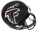 Michael Vick Signed Falcons Riddell Full Size Replica Helmet - VICREP307 - Michael Vick Signed Falcons Riddell Full Size Replica Helmet product image