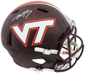 Michael Vick Signed Virginia Tech Riddell F/S Speed Replica Helmet - VICREP315 - Michael Vick Signed Virginia Tech Riddell F/S Speed Replica Helmet product image