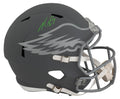 Michael Vick Signed Philadelphia Eagles SLATE Riddell Full Size Speed Replica Helmet - VICREP317 - Michael Vick Signed Philadelphia Eagles SLATE Riddell Full Size Speed Replica Helmet product image