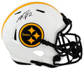 Michael Vick Signed Pittsburgh Steelers Lunar Eclipse Riddell Full Size Speed Replica Helmet - VICREP319 - Michael Vick Signed Pittsburgh Steelers Lunar Eclipse Riddell Full Size Speed Replica Helmet product image