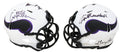 Purple People Eaters Signed Minnesota Vikings Lunar Eclipse Riddell Speed Mini Helmet - VIKMIN302 - Purple People Eaters Signed Minnesota Vikings Lunar Eclipse Riddell Speed Mini Helmet product image