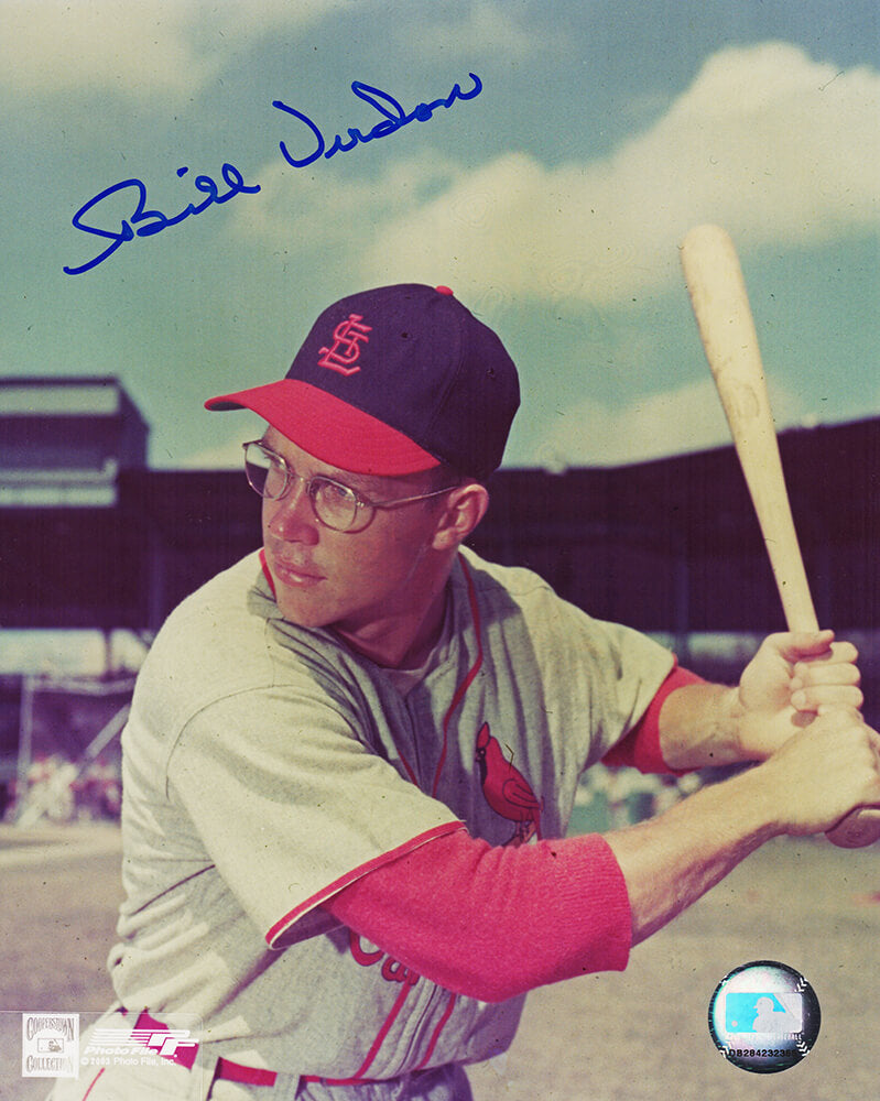 Bill Virdon Signed St Louis Cardinals Bat Stance Pose 8x10 Photo - VIR08P100 - Bill Virdon Signed St Louis Cardinals Bat Stance Pose 8x10 Photo product image