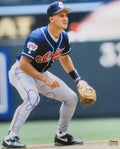 Omar Vizquel Signed Cleveland Indians Fielding Action 16x20 Photo - VIZ16P100 - Omar Vizquel Signed Cleveland Indians Fielding Action 16x20 Photo product image