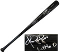 Omar Vizquel Signed Louisville Slugger Black Baseball Bat w/Little O - VIZBAT103 - Omar Vizquel Signed Louisville Slugger Black Baseball Bat w/Little O product image
