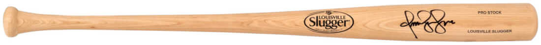 Omar Vizquel Signed Louisville Slugger Pro Stock Blonde Baseball Bat - VIZBAT104 - Omar Vizquel Signed Louisville Slugger Pro Stock Blonde Baseball Bat product image