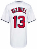 Omar Vizquel Signed White Custom Baseball Jersey - VIZJRY100 - Omar Vizquel Signed White Custom Baseball Jersey product image